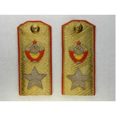 Погоны повседневные МАРШАЛА СОВЕТСКОГО СОЮЗА, обр. 1943 г.